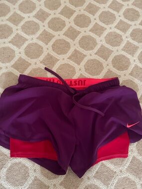 Nike shorts with built in spandex